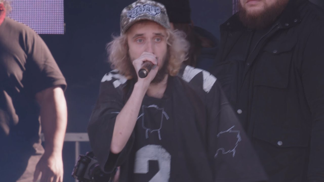 Audience at a Pouya concert